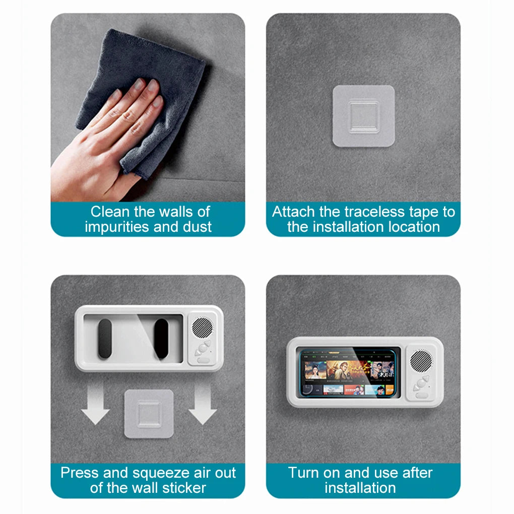 Waterproof Shower Phone Holder