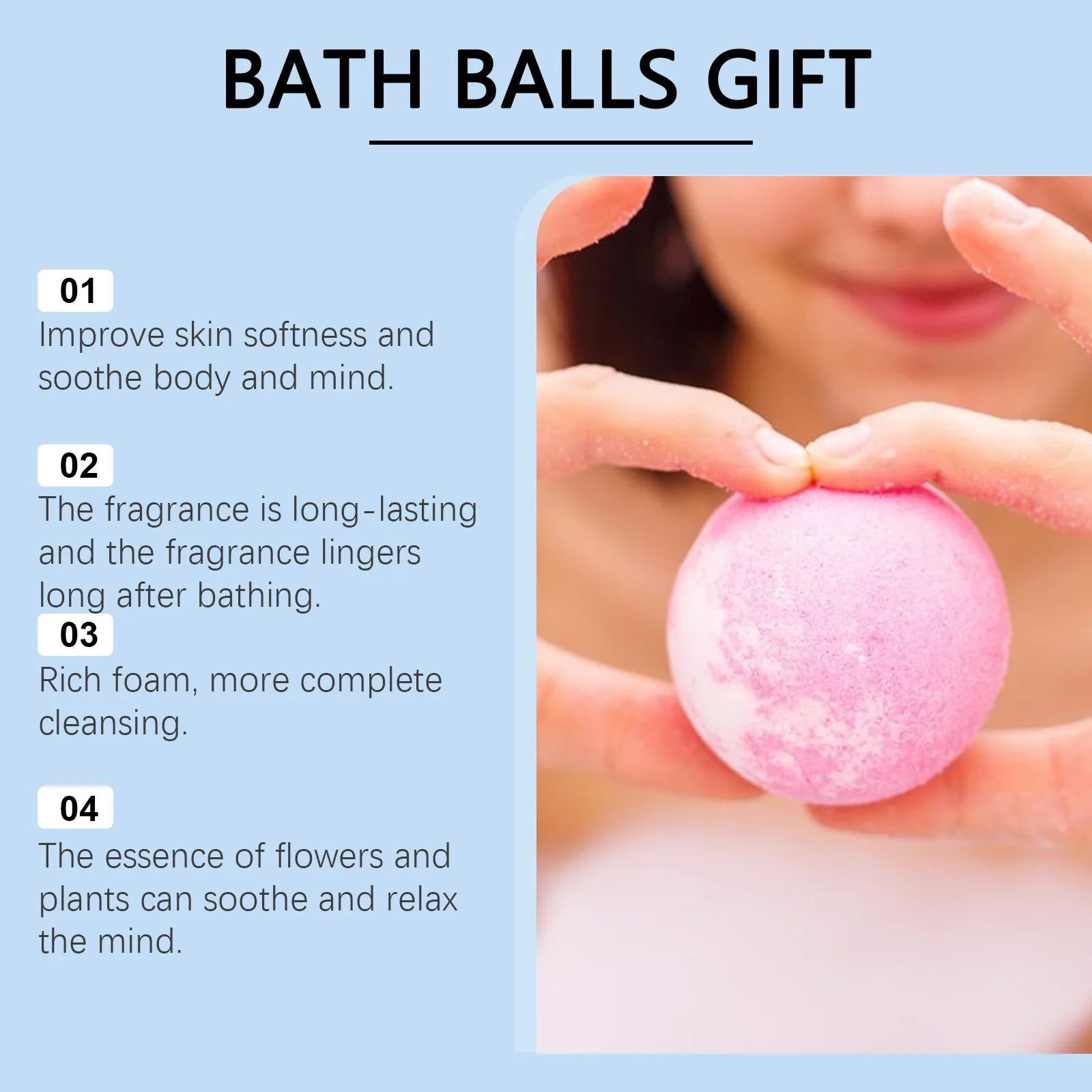 Luxury Scented Bath Bombs For Kids (Free Shipping)