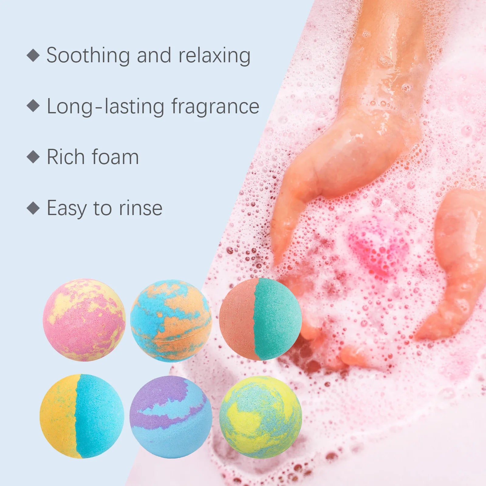 Luxury Scented Bath Bombs For Kids (Free Shipping)