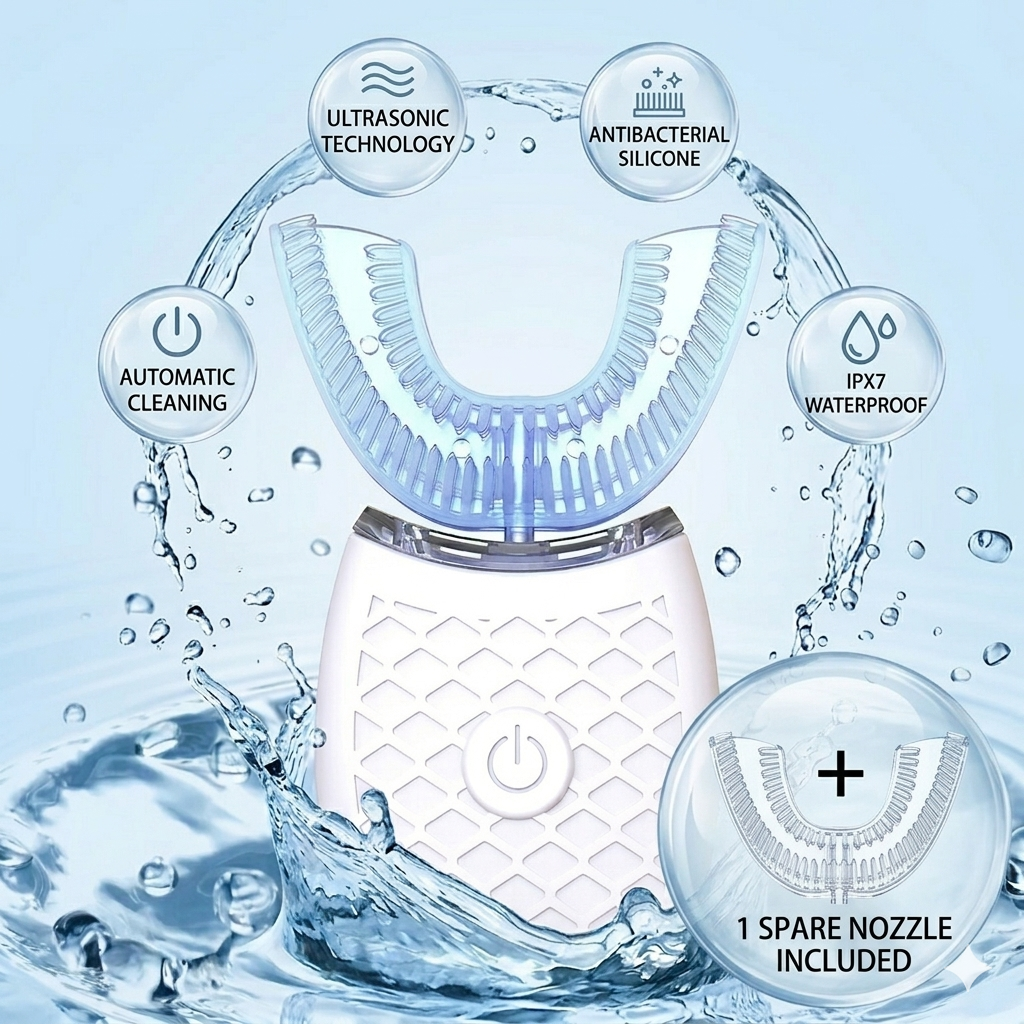 Premium U-Shaped Sonic Toothbrush (Free Shipping)