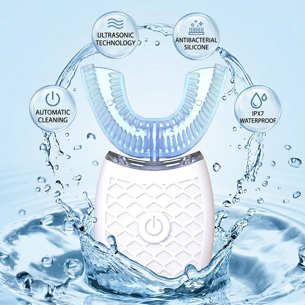 Premium U-Shaped Sonic Toothbrush (Free Shipping)