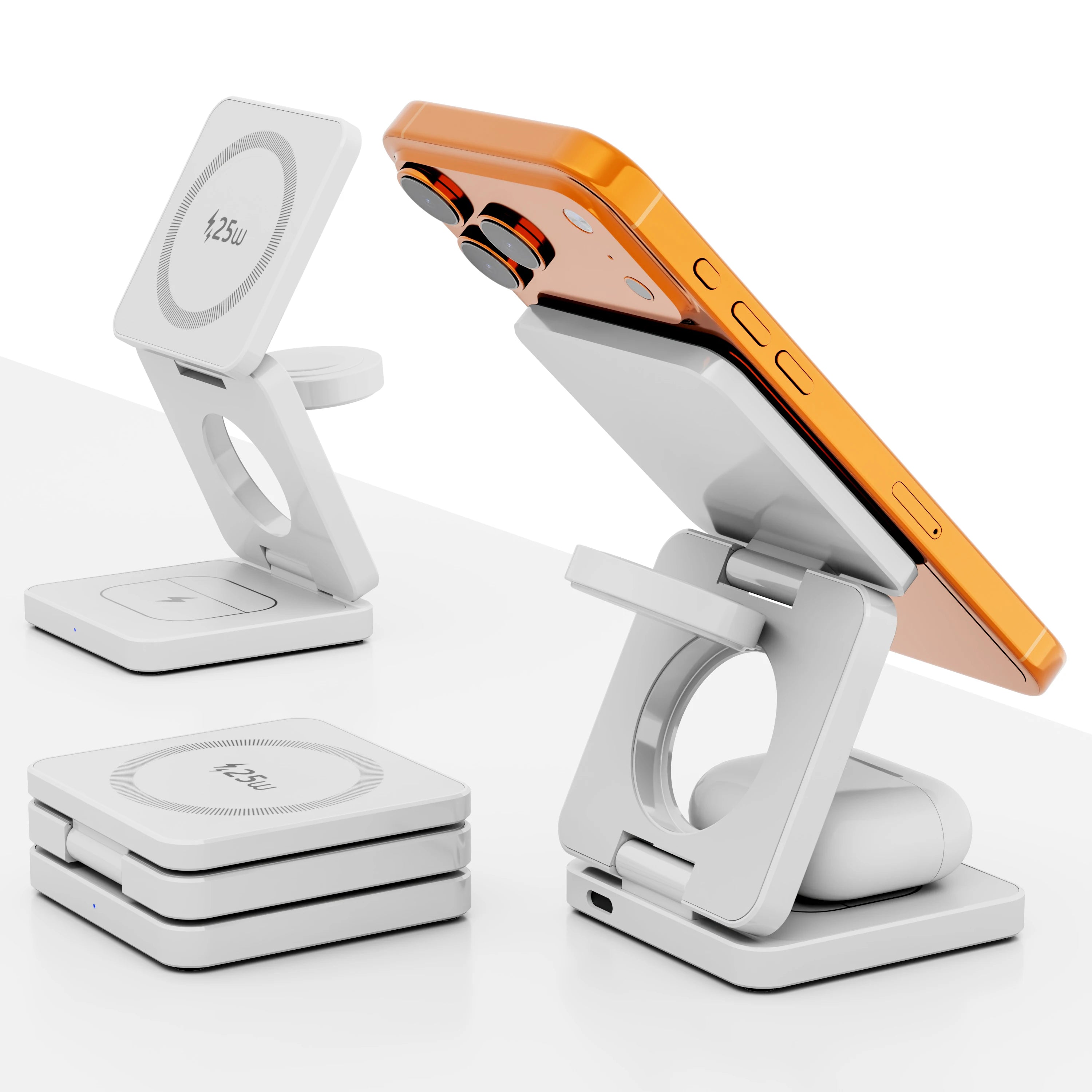 Magnetic 3-in-1 Wireless Charger