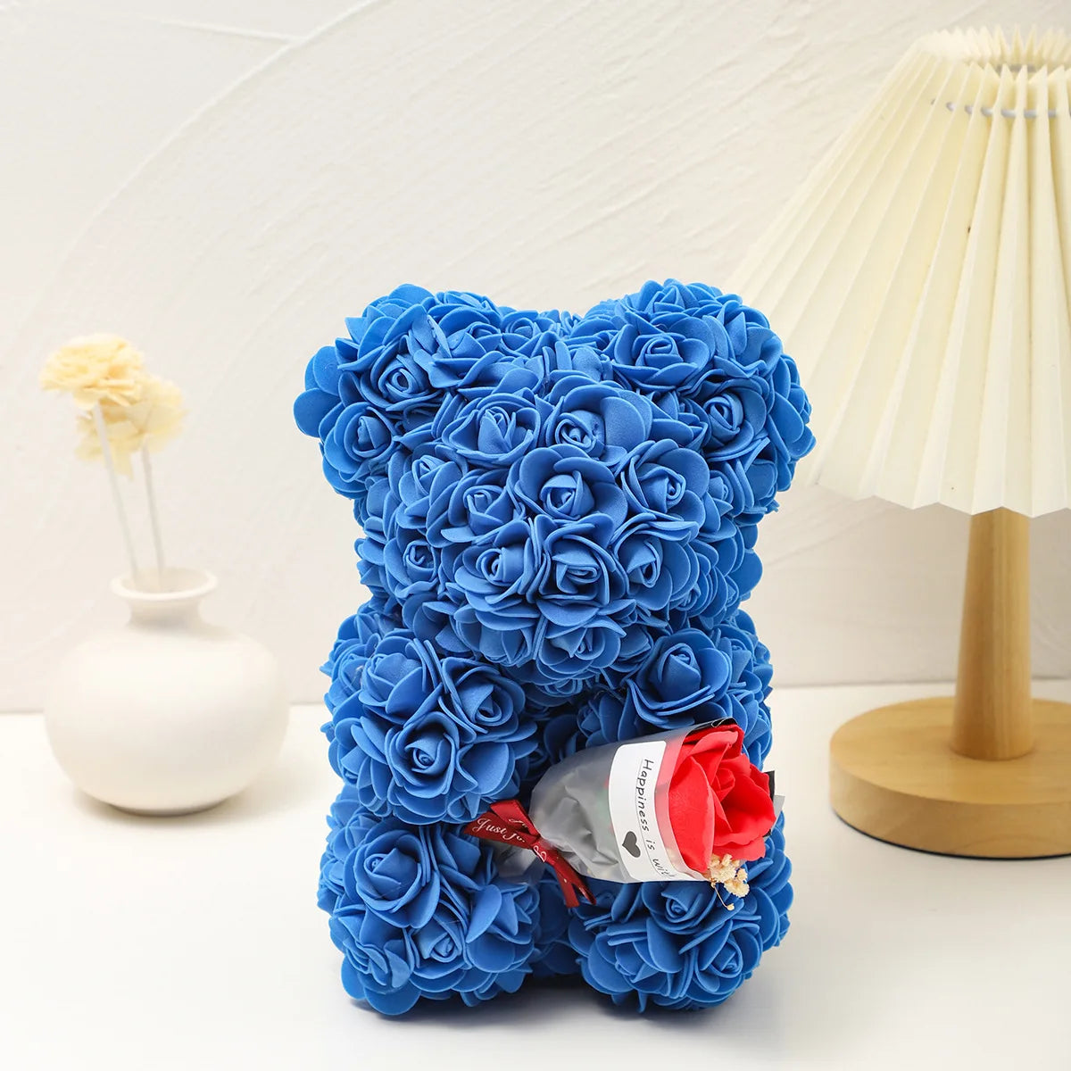Mother's Day Foam Rose Teddy Bear Bouquet
