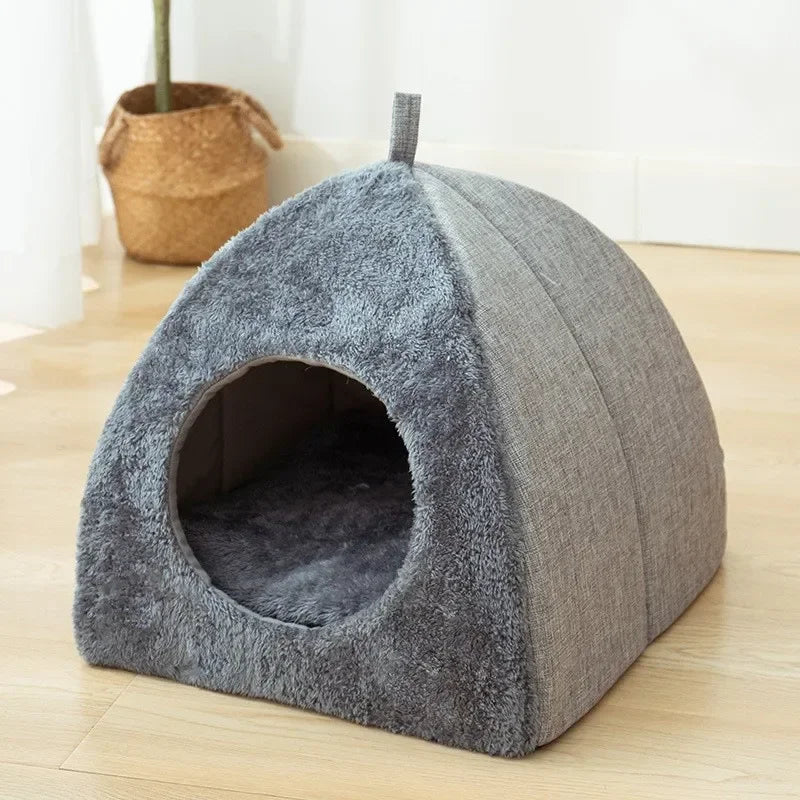 Premium Triangle Cat Nest Bed