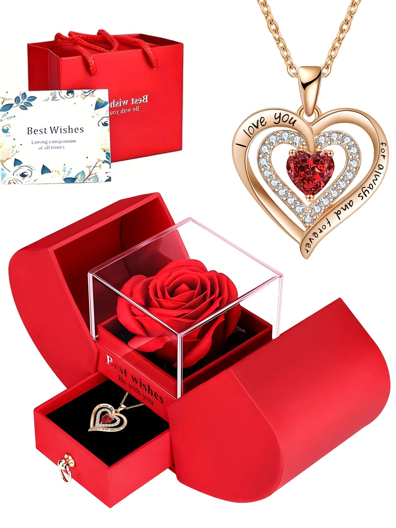 Mother's Day Eternal Rose Jewelry Box (Free Shipping)