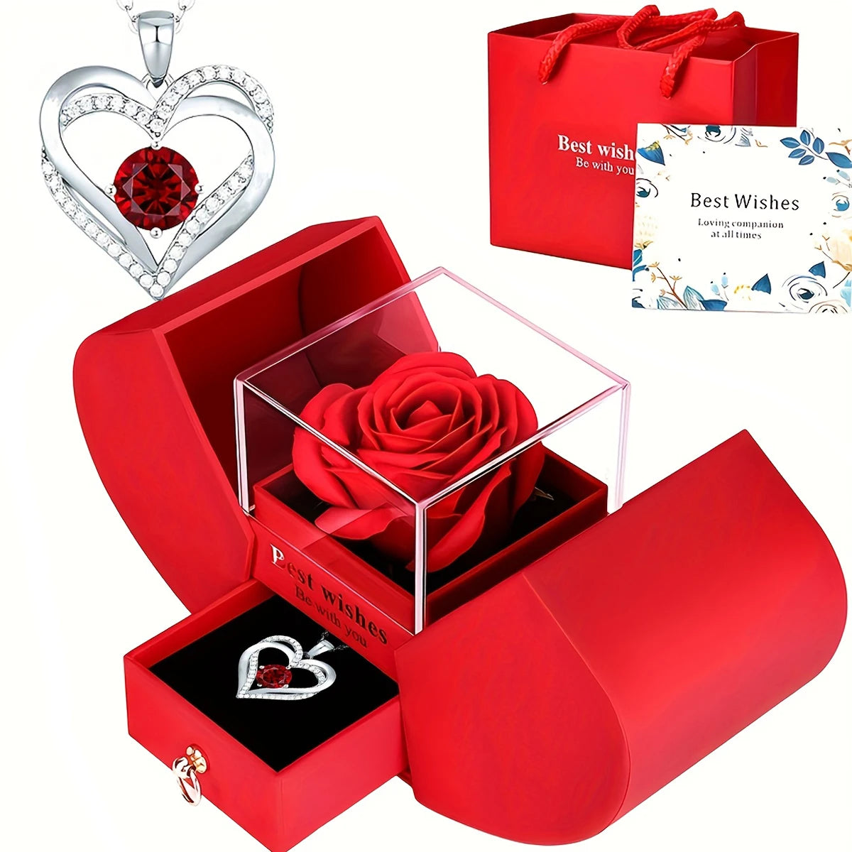 Mother's Day Eternal Rose Jewelry Box (Free Shipping)