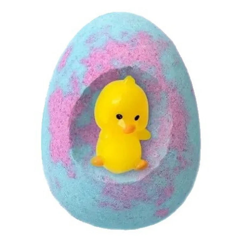 Kids Egg Bath Bombs Set With Surprise Toys