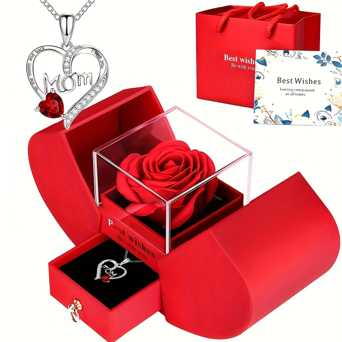Mother's Day Eternal Rose Jewelry Box (Free Shipping)