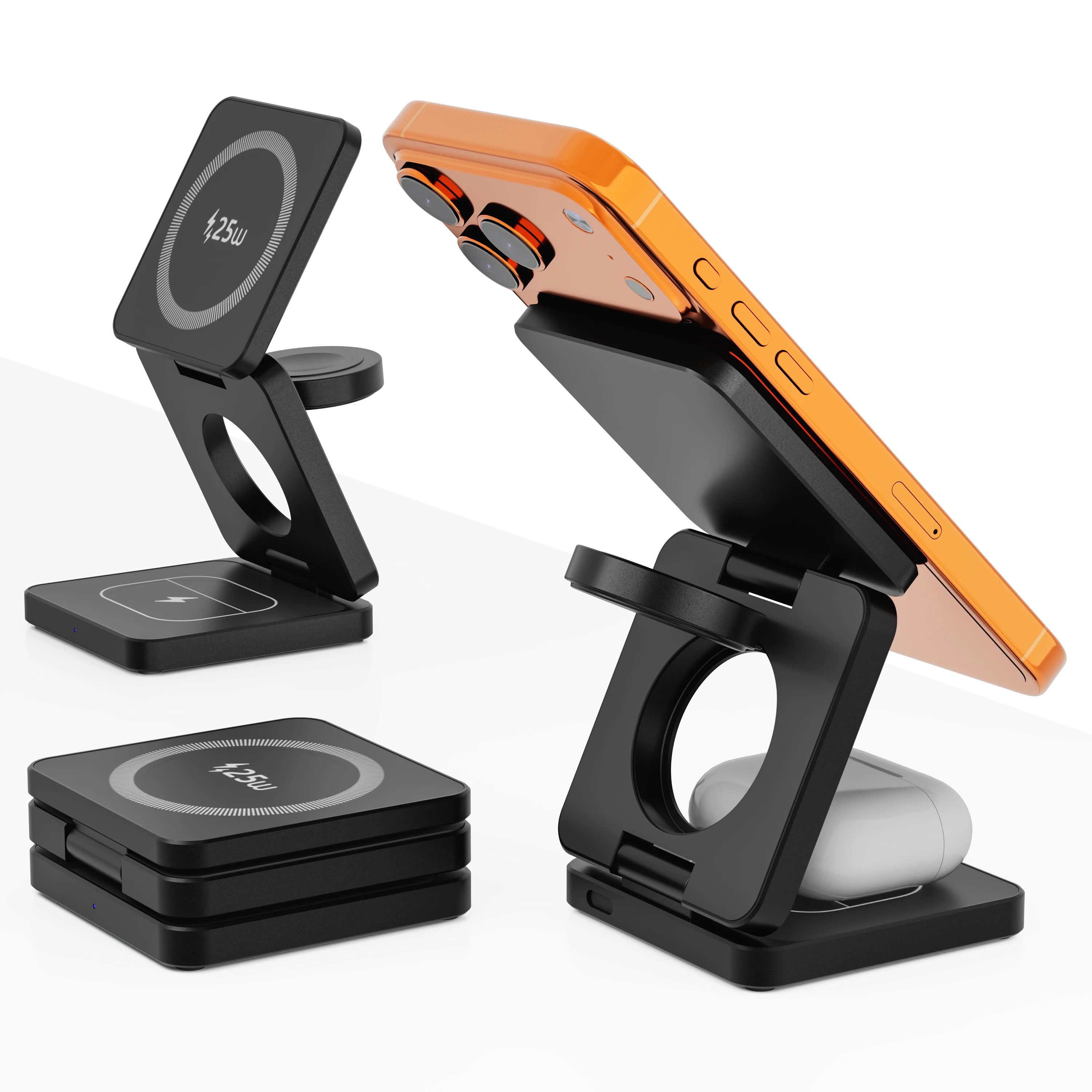 Magnetic 3-in-1 Wireless Charger