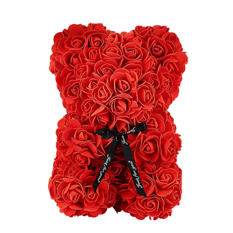 Mother's Day Eternal Rose Teddy Bear Gift