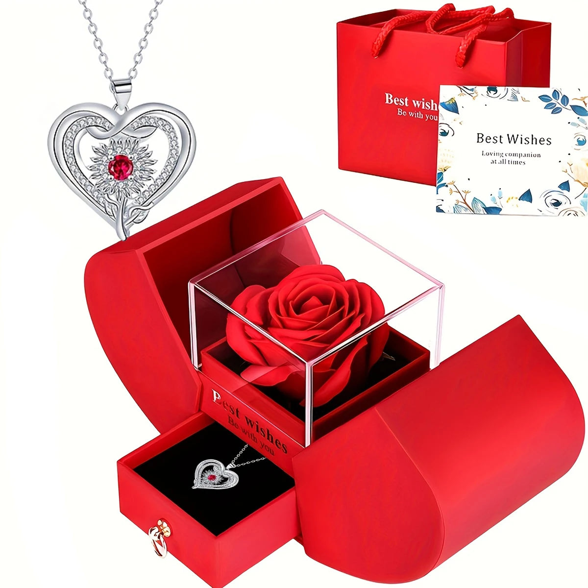 Mother's Day Eternal Rose Jewelry Box (Free Shipping)