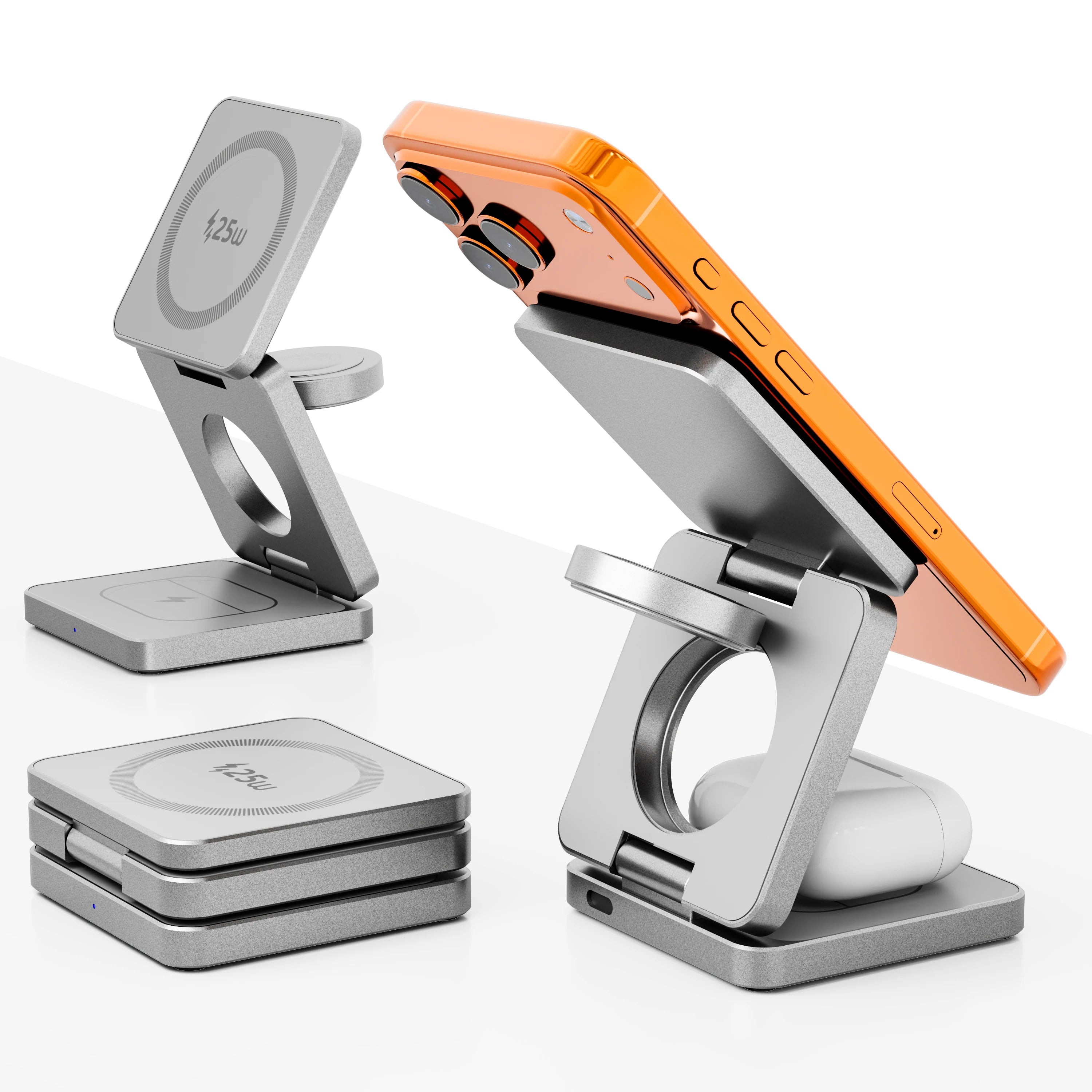 Magnetic 3-in-1 Wireless Charger