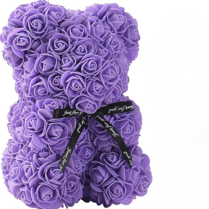 Mother's Day Eternal Rose Teddy Bear Gift