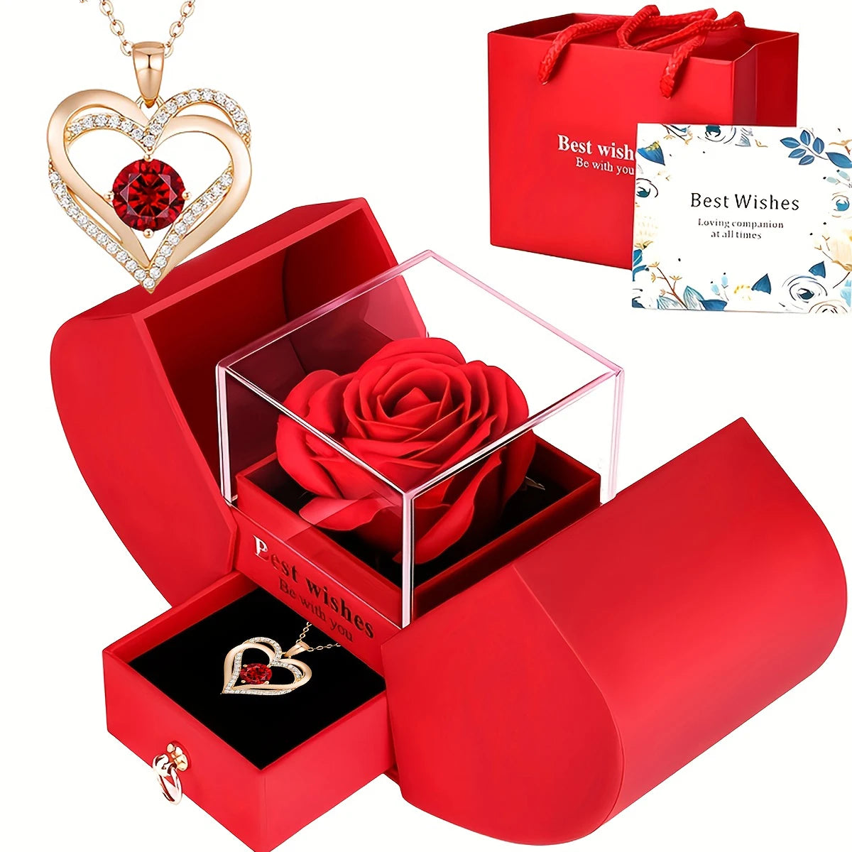 Mother's Day Eternal Rose Jewelry Box (Free Shipping)