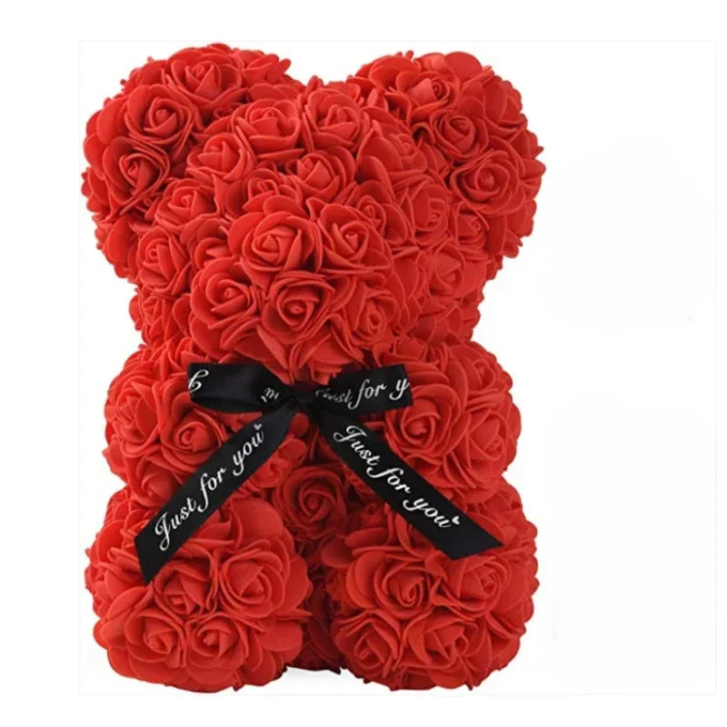 Mother's Day Eternal Rose Teddy Bear Gift