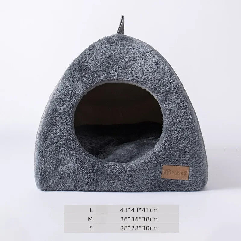 Premium Triangle Cat Nest Bed