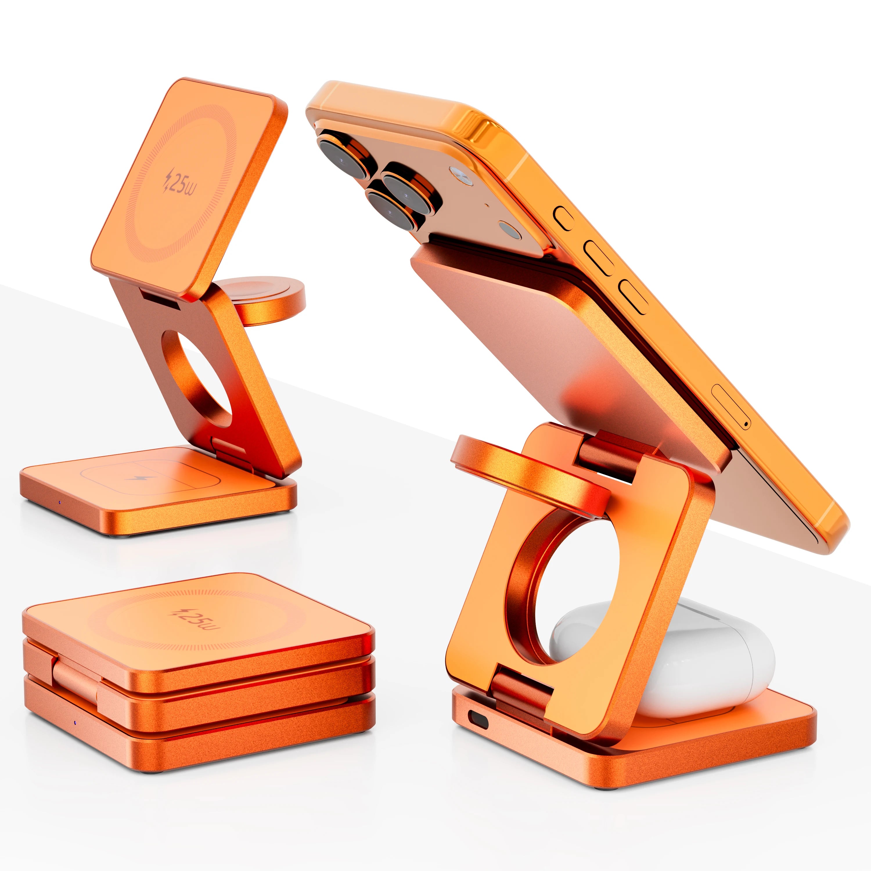 Magnetic 3-in-1 Wireless Charger